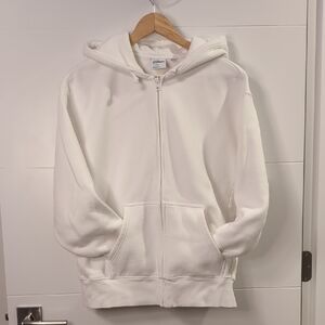 TNA Sweatfleece Cozy Fleece Boyfriend Fit Zip-Up Hoodie - S
